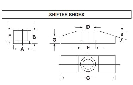 Shifter Shoe Diagram